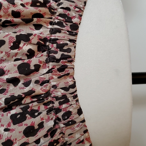 ZARA Oversized Animal Print Top - Picture 3 of 10